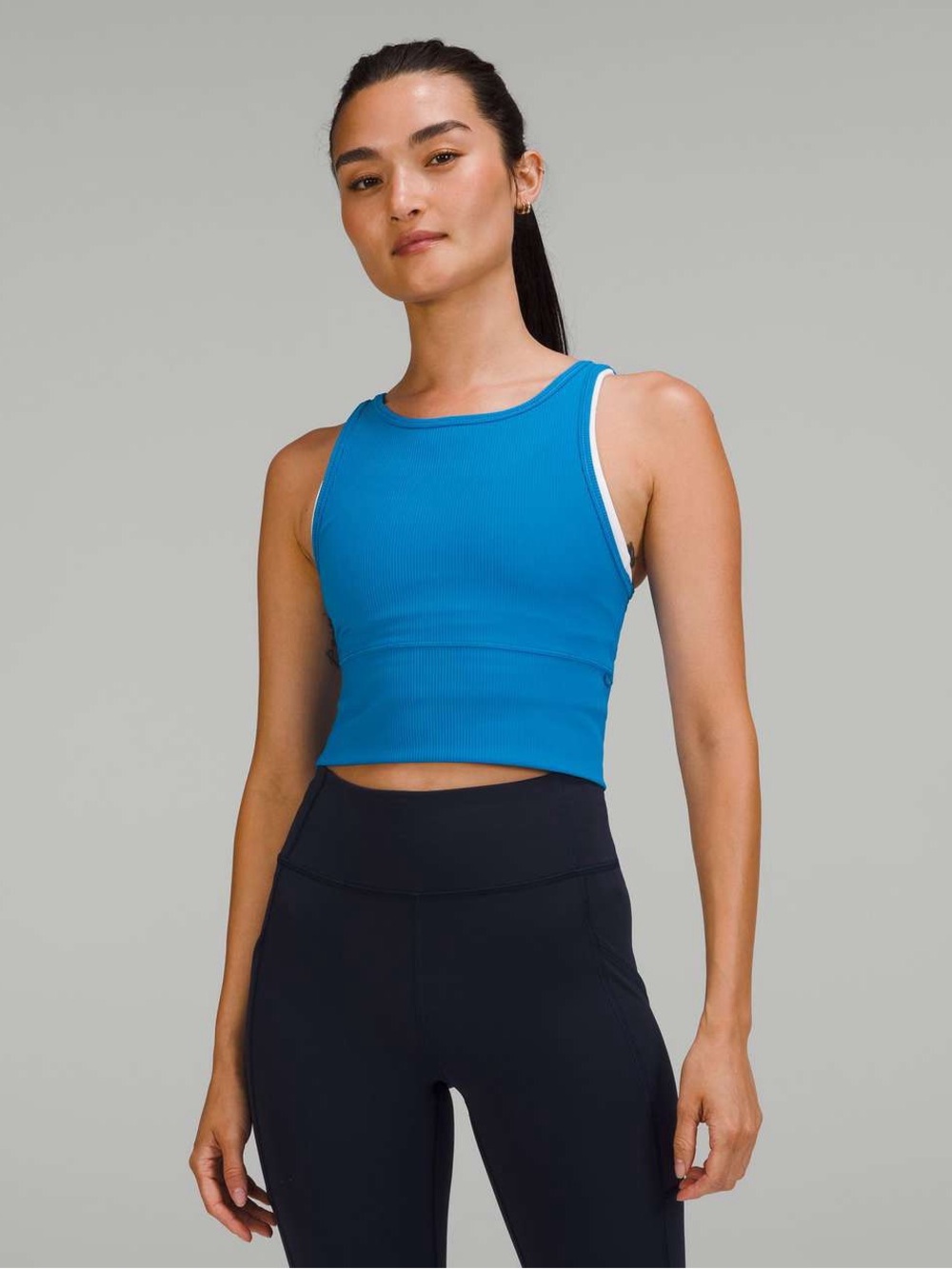 LULULEMON Power Pivot Tank - Ribbed